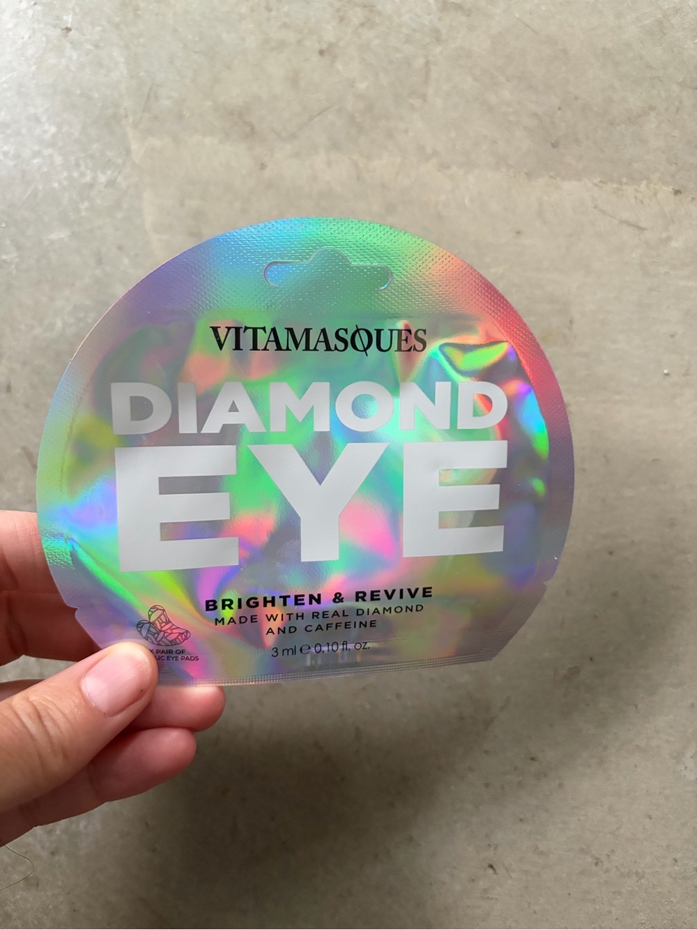 Vitamasques Diamond Eye Brighten & Revive Eye Mask